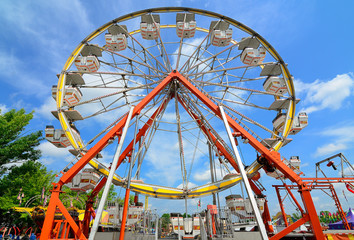 Theme Park Ferris Wheel