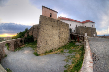 Palanok castle in Mukachevo, Ukraine