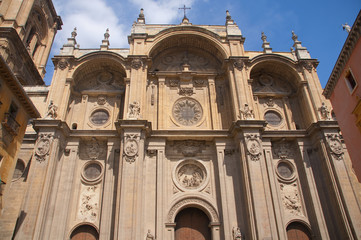 Metropolitana de la Encarnacion Cathedral in Granada. Spain