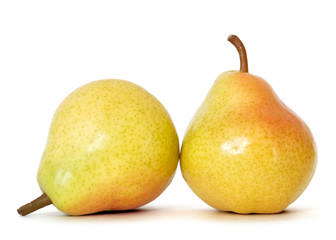 pears with clipping path