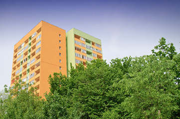 Insulated block of flats