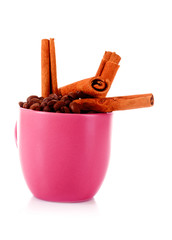 coffee with cinnamon