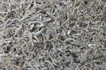 Dried salted fishes