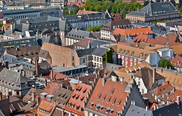 Ville de Strasbourg en Alsace, France