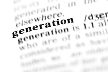 Fototapeta premium generation (the dictionary project)