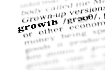 Fototapeta premium growth (the dictionary project)