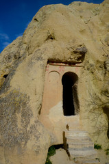 Porte d'une maison troglodyque de Cappadoce