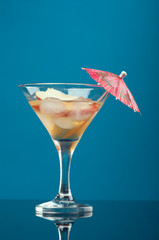 Cosmopolitan cocktail drink