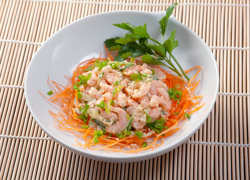 salad of shrimp