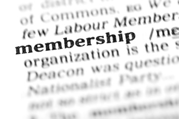 membership(the dictionary project)