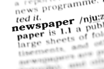 Fototapeta premium newspaper (the dictionary project)