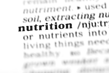 nutrition (the dictionary project)