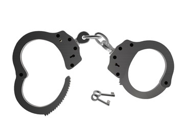 Offene Handschellen