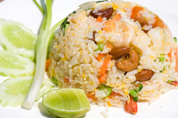 Seafood fried rice