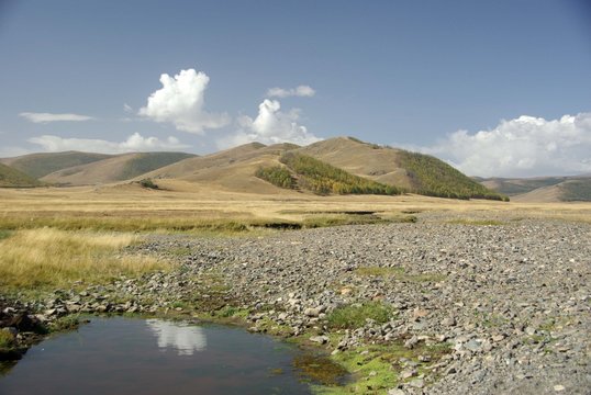 Paysage, Mongolie