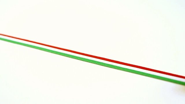 video bandiera italia