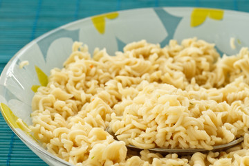 quickly boiled noodles