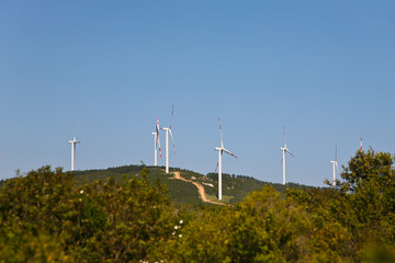 Wind factory in Sardegna