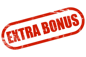 Grunge Stempel rot EXTRA BONUS