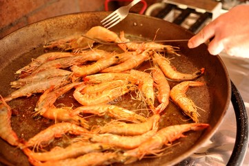 gambas grillées