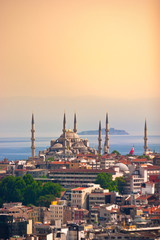 Istanbul, Türkei, Blaue Moschee