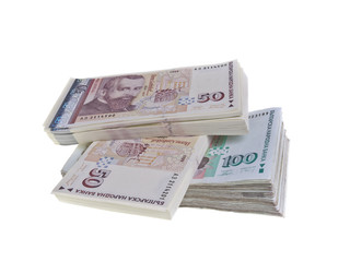 Packs of Bulgarian Bills