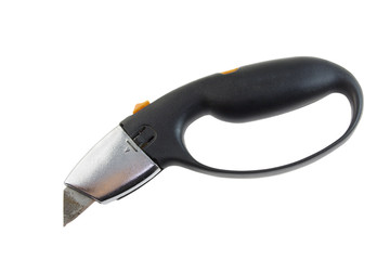 black utility knife