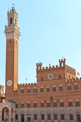 Fototapeta na wymiar Siena - Palazzo Pubblico (Palazzo Comunale), Italy