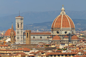 Fototapeta na wymiar Florence Cathedral (Duomo di Firenze), Toskania, Włochy