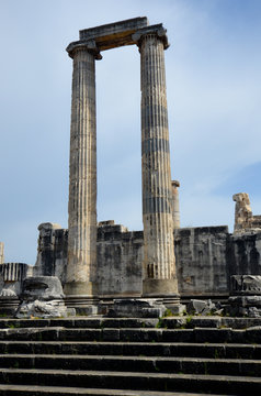 Colonnade du temple d'Apollon à Didymes