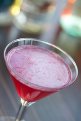 Cosmopolitan cocktail