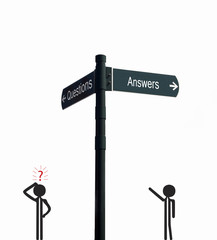 direction with question and aswers
