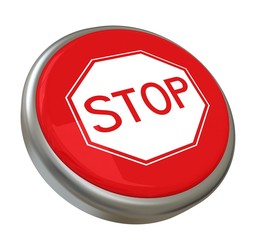 stop with metal frame