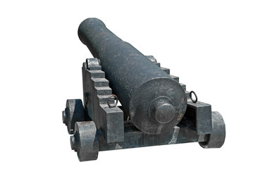 Old ship gun