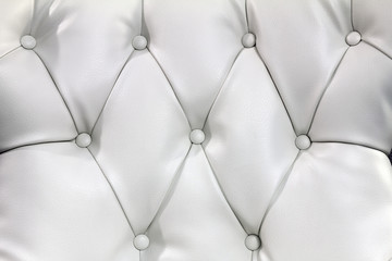 Hight quality white leather for upholstery furniture.