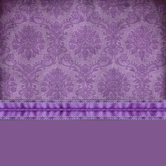 vieux papier violet