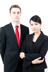 a portrait of businessperson