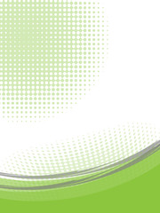 hellgr&uuml;ner Hintergrund Briefpapier Vector