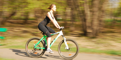 Naklejka premium cycling
