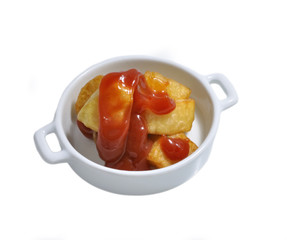 Patatas bravas.