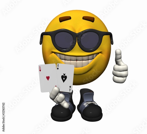 Poker emoticon
