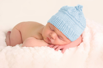 Newborn baby boy