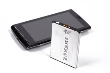 mobile phone and battery