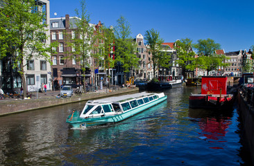 Amsterdam, canale © Lsantilli