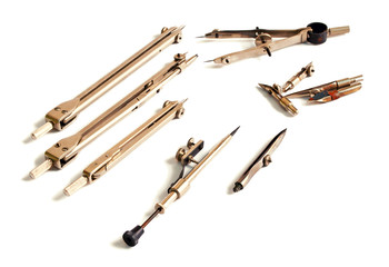 Drawing tools set.