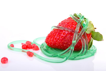 fraise , cuisine moléculaire