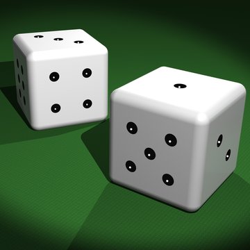 Coppia di dadi - Couple of dice