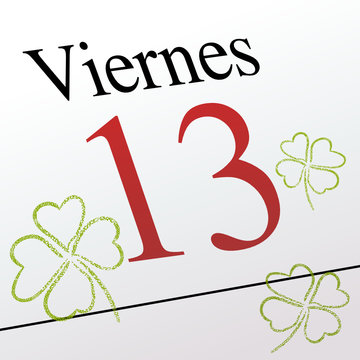 Viernes 13 : Suerte d&iacute;as