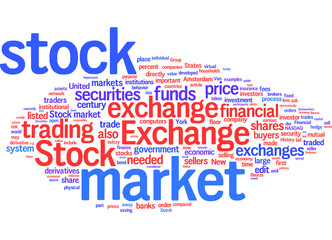 Obraz premium stock market
