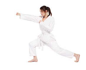 karate girl